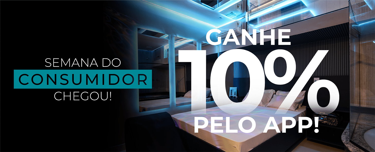 semana do consumidor chegou! ganhe 10% de desconto pelo app!